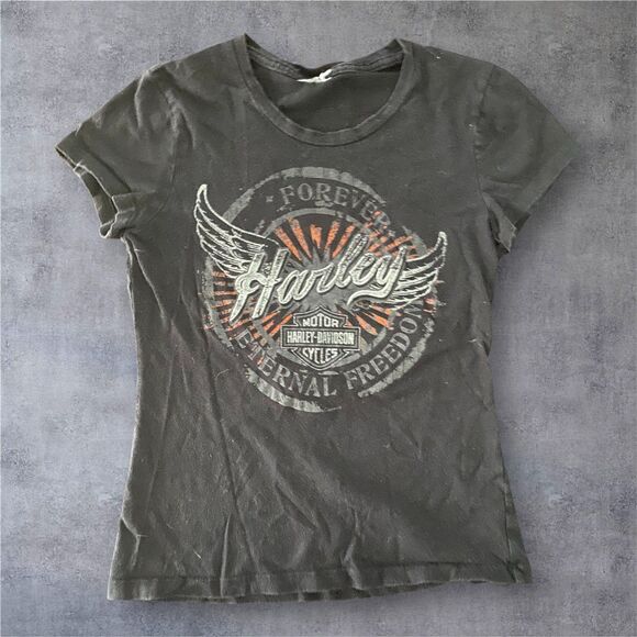 Harley-Davidson Graphic Tee • XS/SM • Double-Sided Panama City Beach - Picture 3 of 3